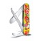 Набор для детей VICTORINOX Попугай: перочинный нож 84 мм, шнурок на шею, книга-раскраска, красный - 0.2373.E3