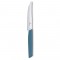 Нож для стейка VICTORINOX Swiss Modern, лезвие 12 см с прямой кромкой, васильково-синий