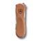 Нож-брелок VICTORINOX NailClip Wood 580, 65 мм, 6 функций, деревянная рукоять - 0.6461.63