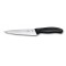 Нож разделочный VICTORINOX SwissClassic, 15 см, чёрный, в картонном блистере - 6.8003.15B