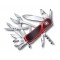 Нож перочинный VICTORINOX Evolution S557, 85 мм, 21 функция, с фиксатором лезвия, красный с чёрным - 2.5223.SC