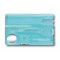 Швейцарская карточка VICTORINOX SwissCard Nailcare, 13 функций, полупрозрачная бирюзовая - 0.7240.T21