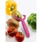 Нож для чистки томатов и киви VICTORINOX, двусторонее зубчатое лезвие, розовая рукоять - 7.6079.5