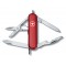 Нож-брелок VICTORINOX Midnight Manager, 58 мм, 10 функций, красный - 0.6366