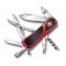 Нож перочинный VICTORINOX Evolution S14, 85 мм, 14 функций, красный с чёрными вставками - 2.3903.C