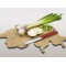 Набор VICTORINOX Swiss Map: нож для сыра и колбасы Swiss Classic 11 см + разделочная доска Epicurean - 6.7191.CH