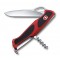 Нож перочинный VICTORINOX RangerGrip 63, 130 мм, 5 функций, с фиксатором лезвия, красный с чёрным - 0.9523.MC