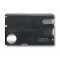 Швейцарская карточка VICTORINOX SwissCard Classic, 10 функций, полупрозрачная чёрная - 0.7133.T3
