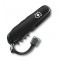 Нож перочинный VICTORINOX Spartan Onyx Black, 91 мм, 12 функций, чёрный, со шнурком в комплекте - 1.3603.31P