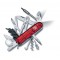 Нож перочинный VICTORINOX CyberTool Lite, 91 мм, 34 функции, полупрозрачный красный - 1.7925.T