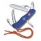 Нож перочинный VICTORINOX Skipper Pro, 111 мм, 12 функций, с фиксатором лезвия, со шнурком, синий - 0.8503.2MW