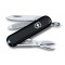 Нож-брелок VICTORINOX Classic SD, 58 мм, 7 функций, чёрный - 0.6223.3