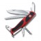 Нож перочинный VICTORINOX RangerGrip 55, 130 мм, 12 функций, с фиксатором лезвия, красный с чёрным - 0.9563.C