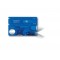 Швейцарская карточка VICTORINOX SwissCard Lite, 13 функций, полупрозрачная синяя - 0.7322.T2