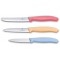 Набор из 3 ножей VICTORINOX Swiss Classic: 2 ножа для овощей и фруктов 8 и 10 см, столовый нож 11 см