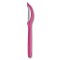 Нож для чистки овощей VICTORINOX универсальный, двустороннее зубчатое лезвие, розовая рукоять - 7.6075.5