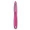Нож для чистки овощей VICTORINOX универсальный, двустороннее зубчатое лезвие, розовая рукоять - 7.6075.5