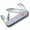 Нож перочинный VICTORINOX Pioneer, 93 мм, 6 функций, алюминиевая рукоять, серебристый - 0.8140.26