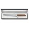 Нож для хлеба VICTORINOX Damast LE 2021, лезвие 22 см с волнистой заточкой, коричневый