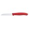 Набор из 3 ножей для овощей VICTORINOX: красный нож 8 см, оранжевый нож 8 см, зелёный нож 11 см - 6.7116.32
