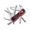 Нож перочинный VICTORINOX Evolution S17, 85 мм, 15 функций, с фиксатором лезвия, красный с чёрным - 2.3913.SC