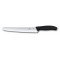 Нож для хлеба и выпечки VICTORINOX SwissClassic, лезвие 22 см с волнистой заточкой, чёрный - 6.8633.22B