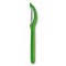 Нож для чистки овощей VICTORINOX универсальный, двустороннее зубчатое лезвие, зелёная рукоять - 7.6075.4