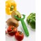 Нож для чистки томатов и киви VICTORINOX, двусторонее зубчатое лезвие, зелёная рукоять - 7.6079.4
