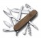Нож перочинный VICTORINOX Huntsman, 91 мм, 13 функций, рукоять из орехового дерева - 1.3711.63