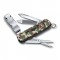Нож-брелок VICTORINOX NailClip 580, 65 мм, 8 функций, зелёный камуфляж - 0.6463.94
