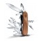 Нож перочинный VICTORINOX EvoWood S557, 85 мм, 19 функций, с фиксатором, рукоять из орехового дерева - 2.5221.S63