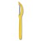 Нож для чистки овощей VICTORINOX универсальный, двустороннее зубчатое лезвие, жёлтая рукоять - 7.6075.8