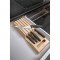 Набор из 5 кухонных ножей VICTORINOX, в подставке из бука, 43x6,5x14,5 см, 2,14 кг - 6.7143.5